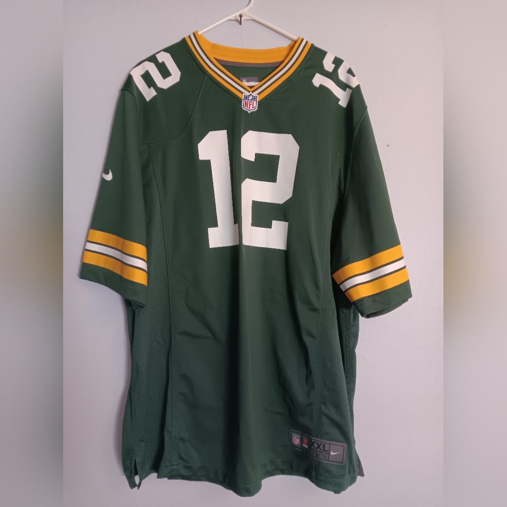 Green and Yellow NFL Jersey